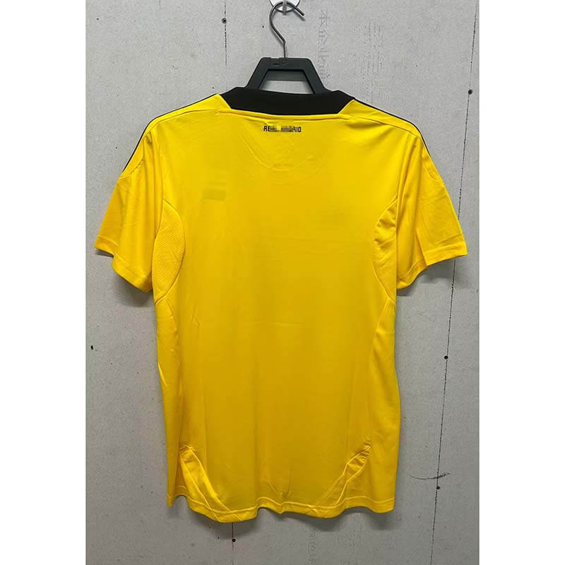 Camiseta de Portero Real Madrid 2011/12 Retro Amarillo
